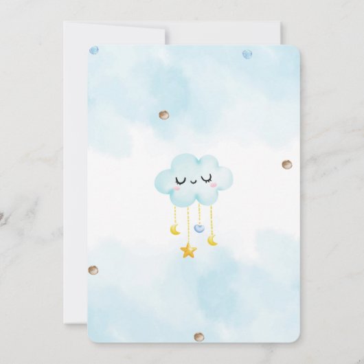 Teddybeer uitnodiging (Achterkant)