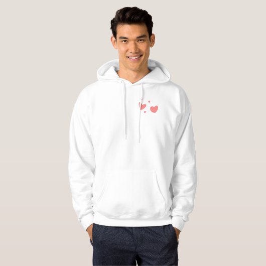 Teddybeer Valentijnsdag Hoodie (Voorkant volledig)