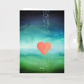 Teddybeer verjaardagskaart feestdagen kaart (Achterkant)