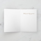 Teddybeer verjaardagskaart feestdagen kaart (Binnen)