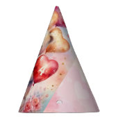 Teddybeer Voeg leeftijd toe Verjaardag jong meisje Feesthoedjes (Rechts)