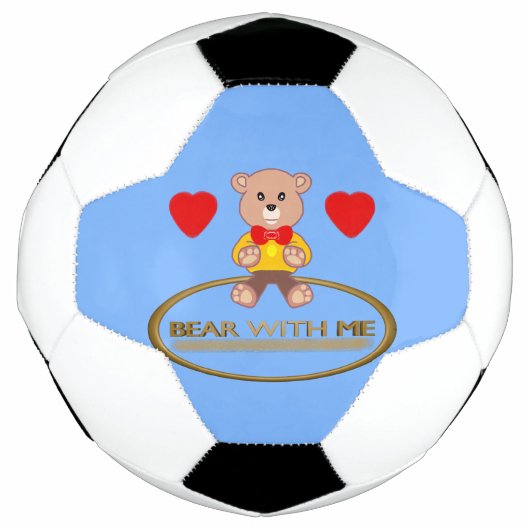 Teddybeer voetbal (Voorkant)