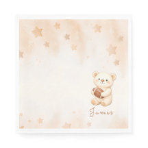 Teddybeer voetbal baby shower