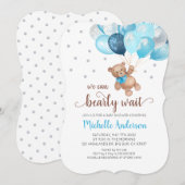 Teddybeer wacht nauwelijks op uitnodiging van Baby (Voorkant / Achterkant)