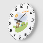 Teddybeer Welkom Baby Kamerontwerp  Grote Klok (Hoek)