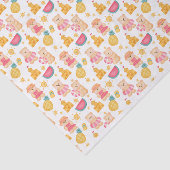 Teddybeer Zomerpret Tissuepapier (Detail)