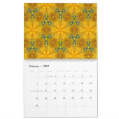 Teddybeer Zonnebloemenkalender Kalender (Feb 2027)