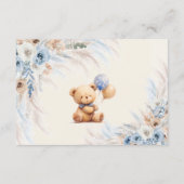Teddybeerboeken voor babyshower bijlage (Achterkant)