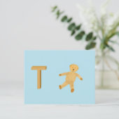 Teddybeerkaart Briefkaart (Staand voorkant)