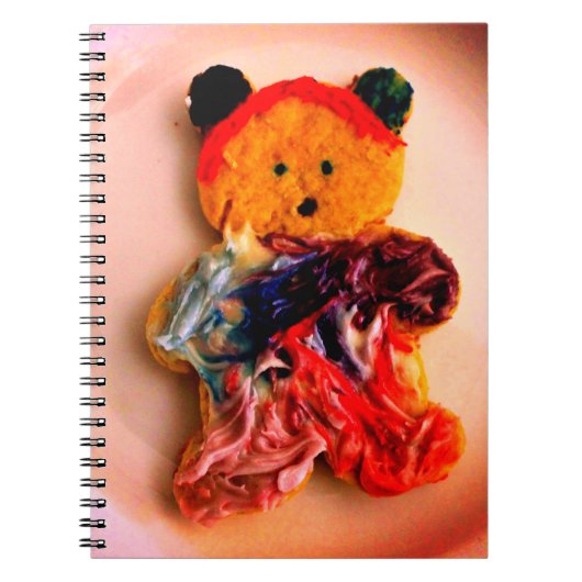 Teddybeerkoekje Notitieboek (Voorkant)