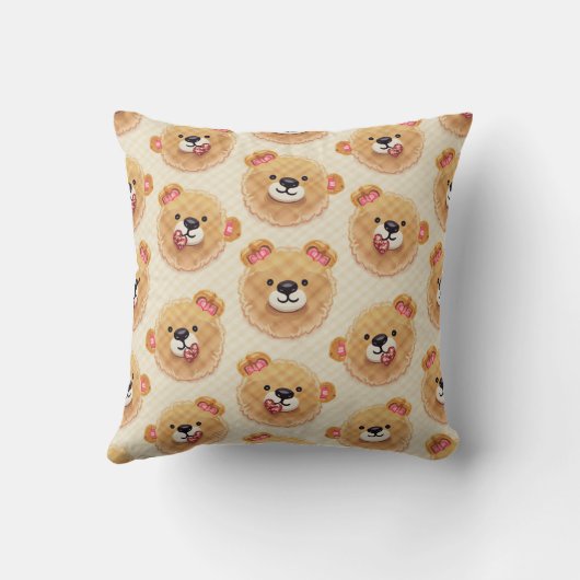 Teddybeerkussen Kussen (Achterkant)