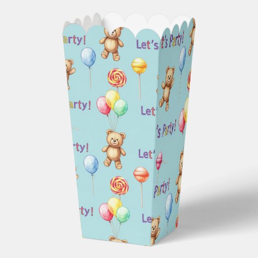 Teddyberen, ballonnen en snoepjes van Natasha Us Bedankdoosjes (Achterkant)