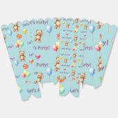 Teddyberen, ballonnen en snoepjes van Natasha Us Bedankdoosjes (Ongevouwen)