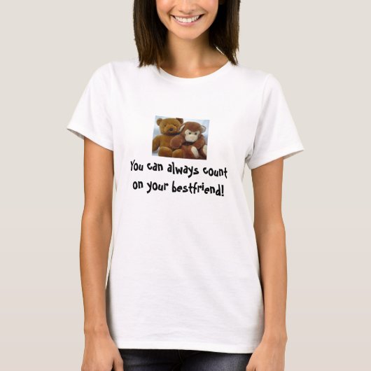Teddyberen - Beste vriend T-shirt (Voorkant)