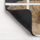 teddyberen bij open haard muismat (Hoek)