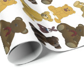 Teddyberen Cadeaupapier (Rol Hoek)