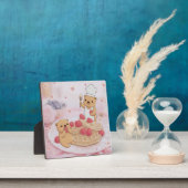 Teddyberen en wafels fotoplaat (Insitu)