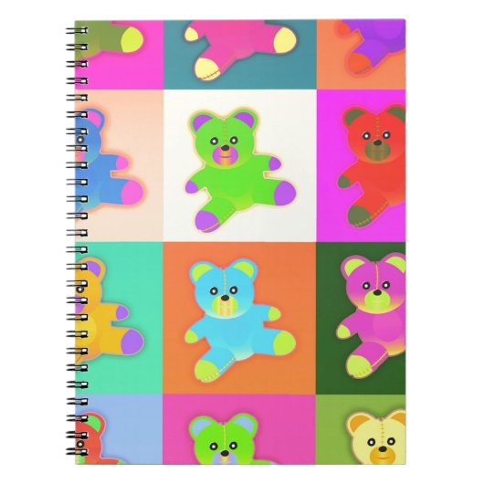 teddyberen notitieboek (Voorkant)