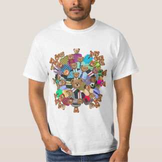 Teddyberen picknick V2 T-shirt