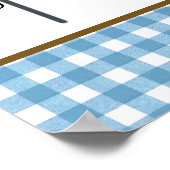 Teddyberen Raad Verwachte Datum Kalender  Poster (Hoek)