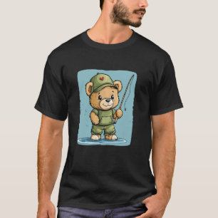 Teddyberen visuitstapje voor plezier en avontuur t-shirt