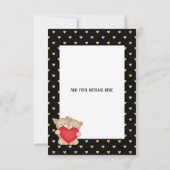 Teddyberenkaart 'Gemaakt voor elkaar' Kaart (Achterkant)