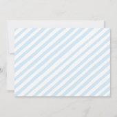 Teddyberenmaan en -sterren baby shower foto kaart (Achterkant)