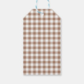 Teddychallenge Ballon Baby Shower Bedankt Cadeaulabel (Achterkant)