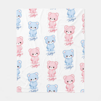 Teddycharm Zacht Kinderjaren Fleece Deken