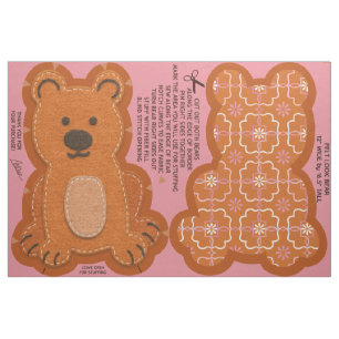 Teddycherlook Teddybeer Knip- en Naaiset Moo Stof