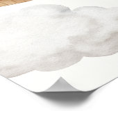 Teddychip Début Verjaardag Welkom Bord Poster (Hoek)