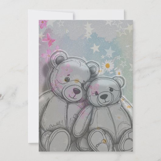 Teddychip Geluk Kaart (Voorkant)