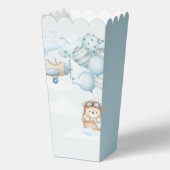 Teddychteddy Klaar om Popcorn te Popen Bedankdoosjes (Achterkant)