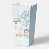 Teddychteddy Klaar om Popcorn te Popen Bedankdoosjes (Voorkant)