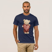 Teddychteddy Rood Hart T-shirt (Voorkant volledig)