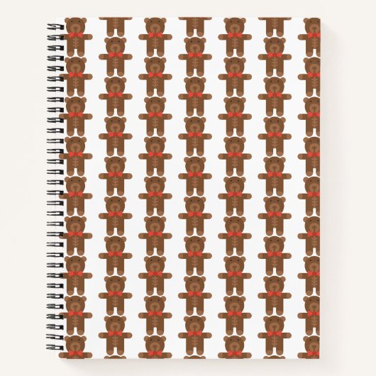 teddydbeer notitieboek (Voorkant)