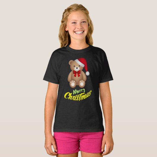 teddykerst t-shirt (Voorkant volledig)