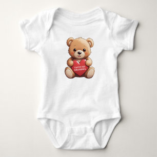 Teddyliefde Oma Opa Tante Romper