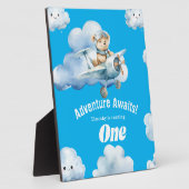 Teddy's 1e verjaardag Skybound Celebration Bash Fotoplaat (Zijkant)