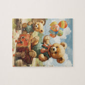 Teddy's Adventure wacht met onze Schattigee Beren  Legpuzzel (Horizontaal)
