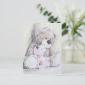 Teddy's beste vriend schildpad briefkaart (Staand voorkant)