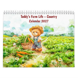 Teddy's Boerenleven - Landkalender Kalender