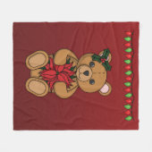 Teddy's cadeau fleece deken (Voorkant (Horizontaal))