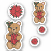 Teddy's Cadeaucontour Sticker (Voorkant)