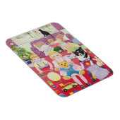 Teddy's Christmas Pyjamas Magneet (Rechterzijde)