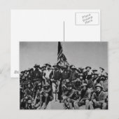 Teddy's Colts Teddy Roosevelt Rough Riders 1898 Briefkaart (Voorkant / Achterkant)