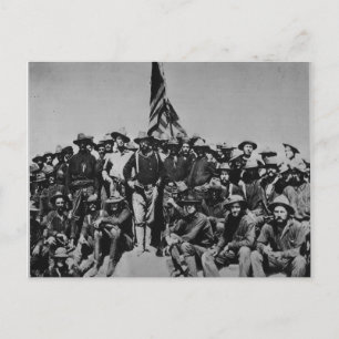 Teddy's Colts Teddy Roosevelt Rough Riders 1898 Briefkaart