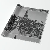 Teddy's Colts Teddy Roosevelt Rough Riders 1898 Cadeaupapier (Uitgerold)