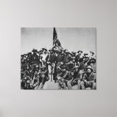 Teddy's Colts Teddy Roosevelt Rough Riders 1898 Canvas Afdruk (Voorkant)