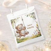 Teddy's eerste verjaardagsfeestje bedankzakje (Geknipt)